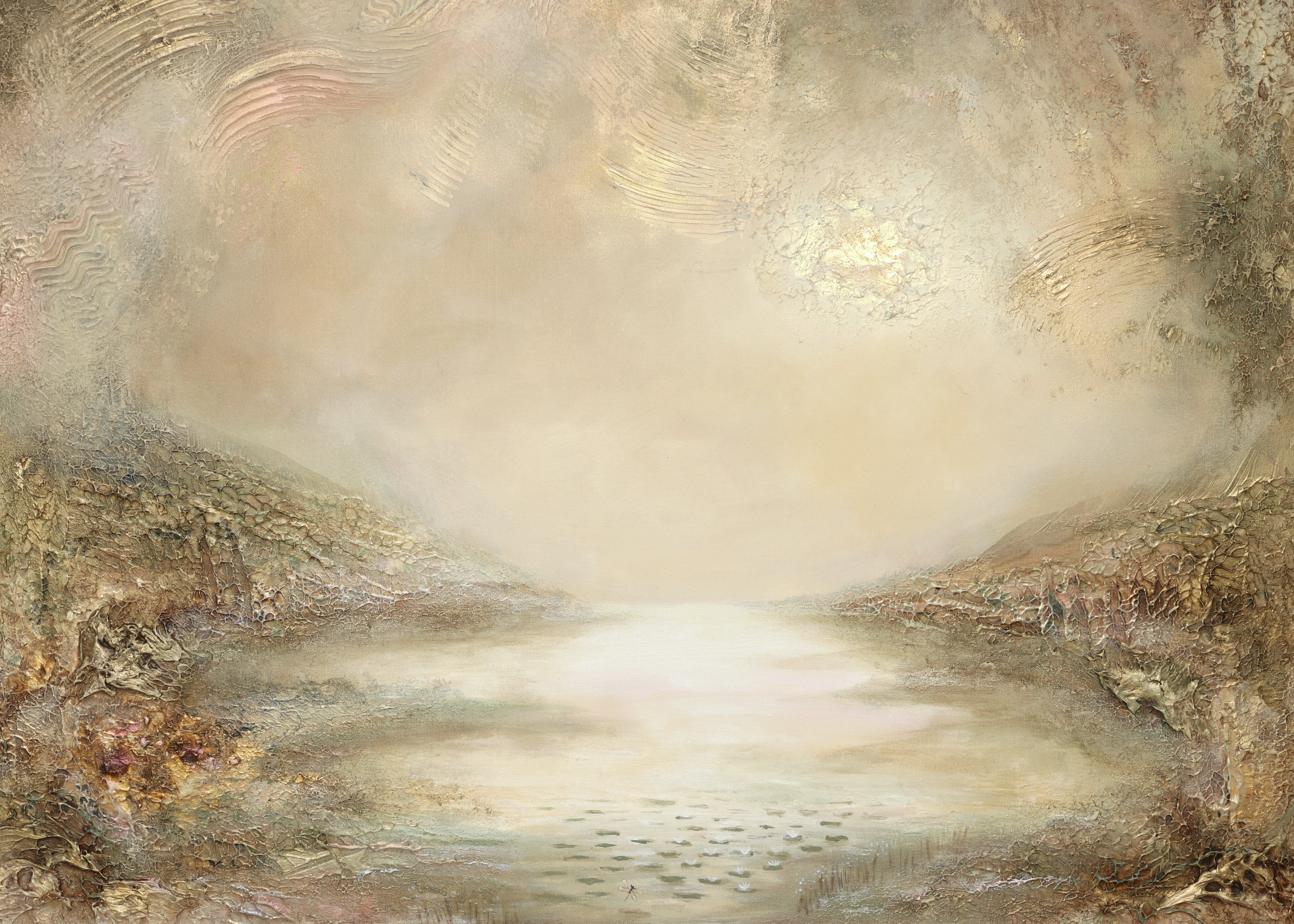 Ready for the new era — taideprintti 100x70cm, semiabstrakti, Sanna Andersson - Ennakkovaraus