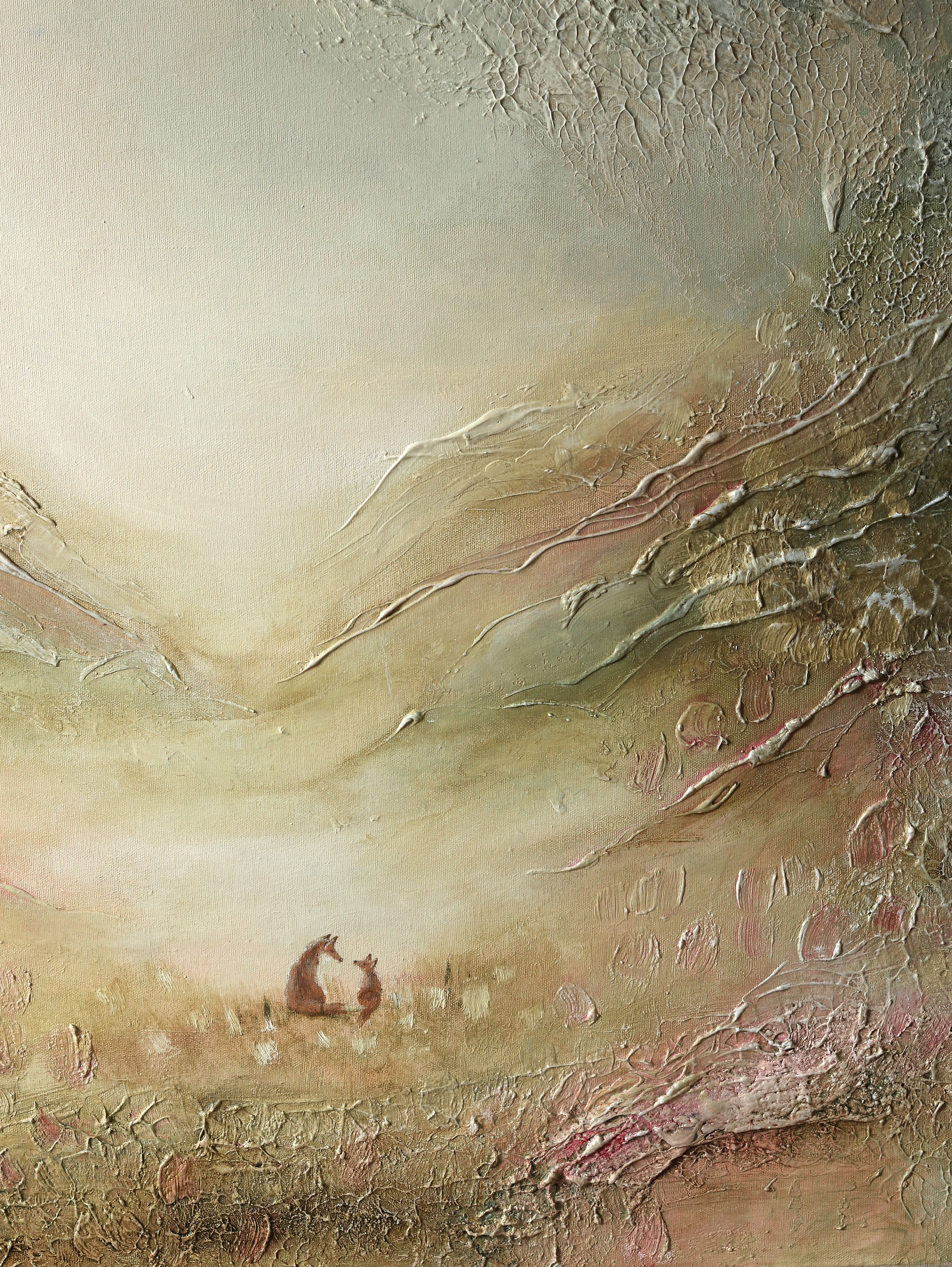 Unconditionally — taideprintti 30x40cm, semiabstrakti, Sanna Andersson